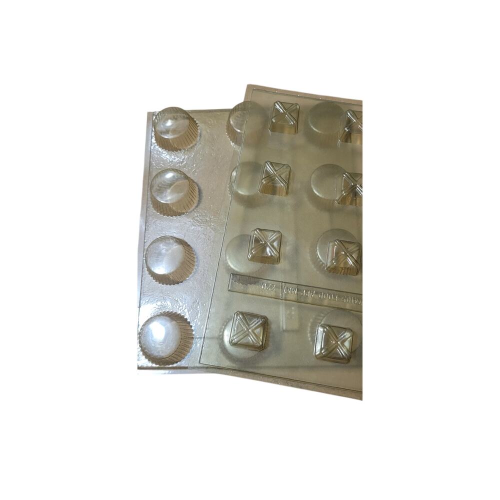 11 Vintage Apollo Plastic Chocolate Candy Molds Assorted Lot